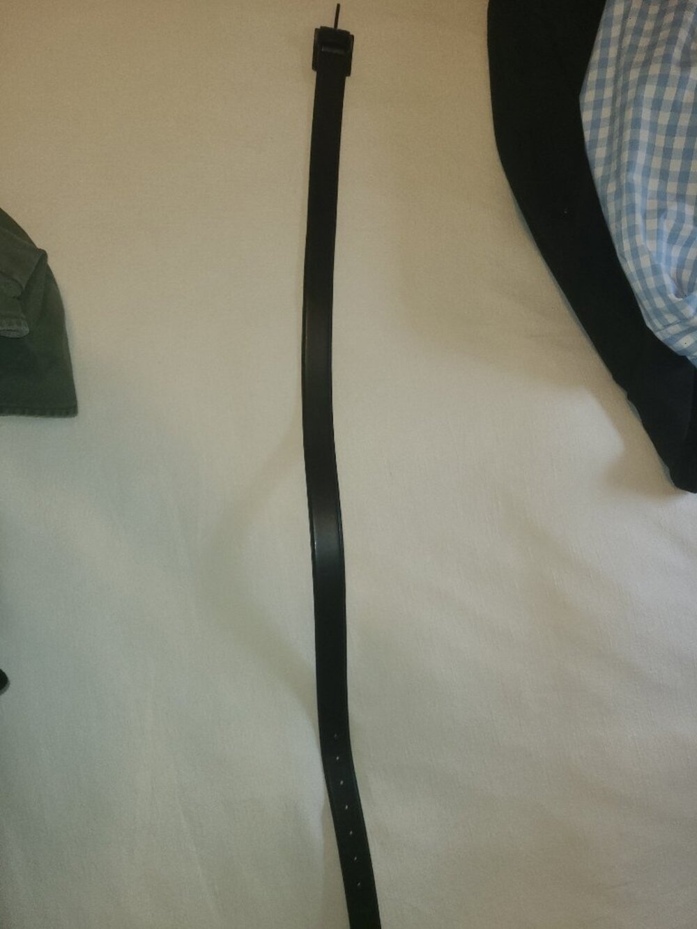 Black Leather Belt